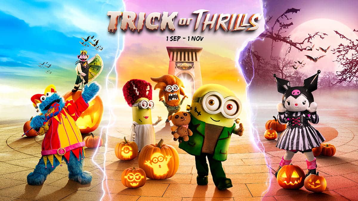 Universal Studios Singapore Trick or Thrill