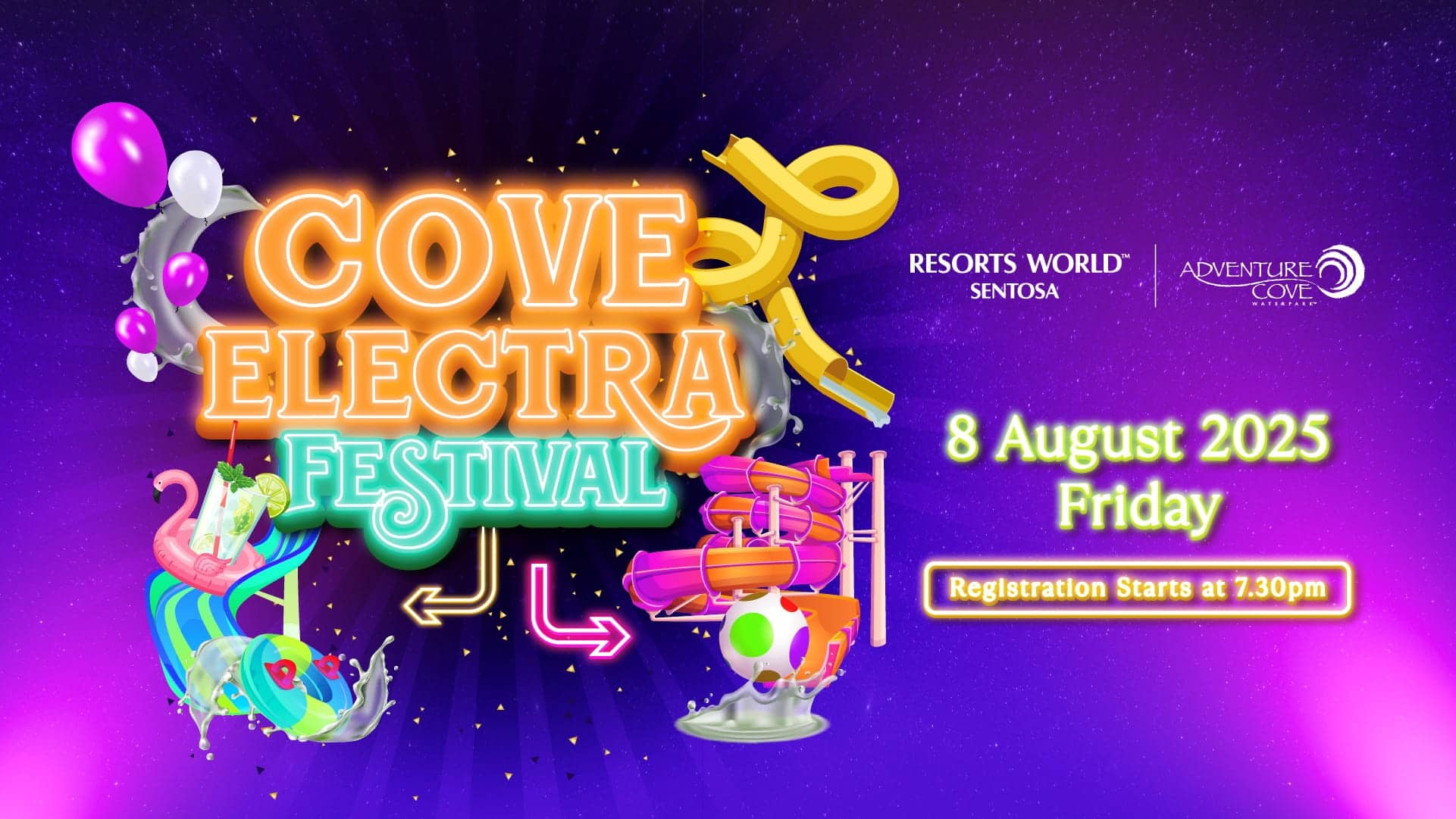 Cove Electra Festival at Resorts World Sentosa
