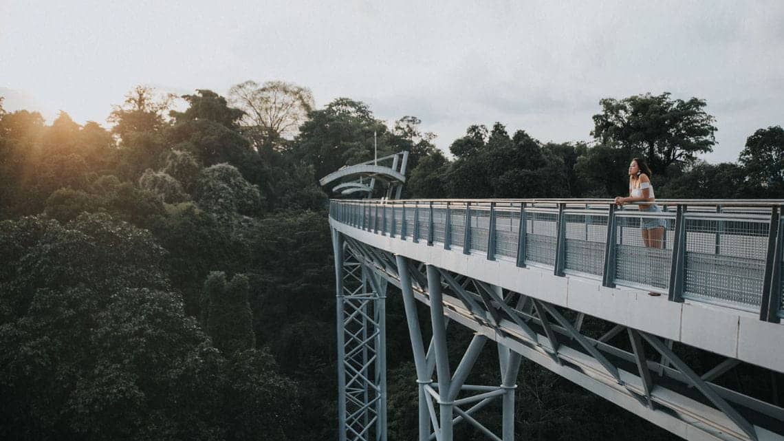Singapore Attraction - Fort Siloso Skywalk