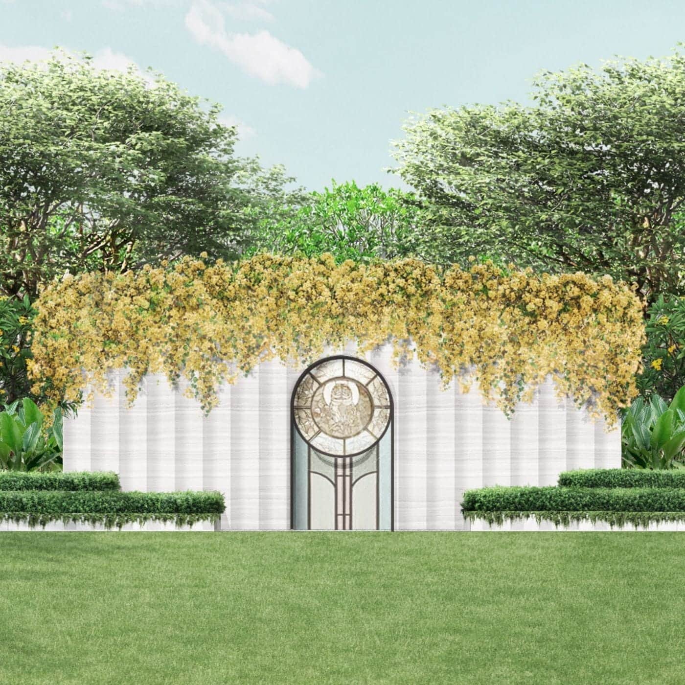 Hotel-The-Laurus-Events-Allamanda Courtyard Grid