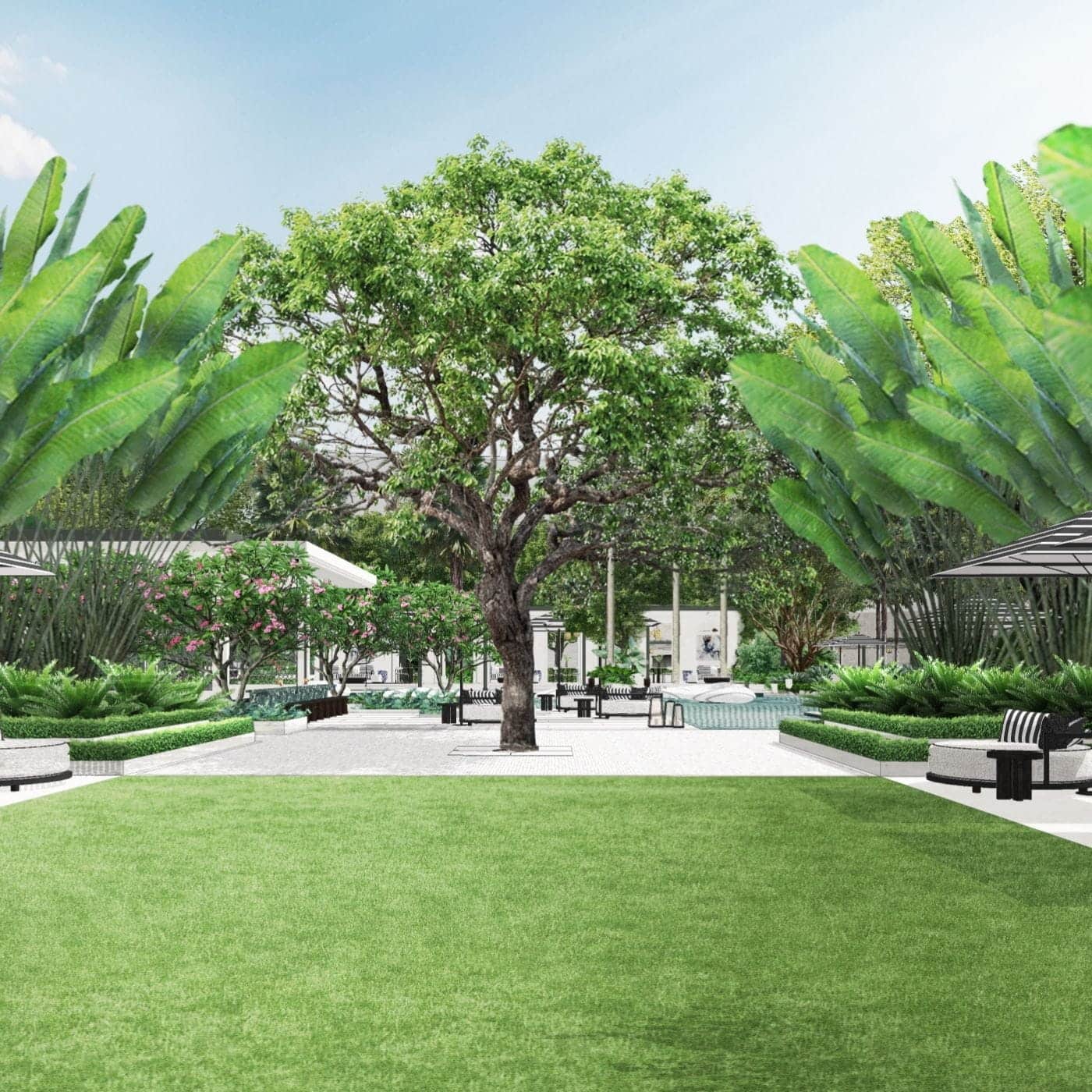 Hotel-The-Laurus-Events-Ixora Courtyard Grid